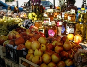 Fruit, Pomegranates, Fruits, Market, fruit, market thumbnail