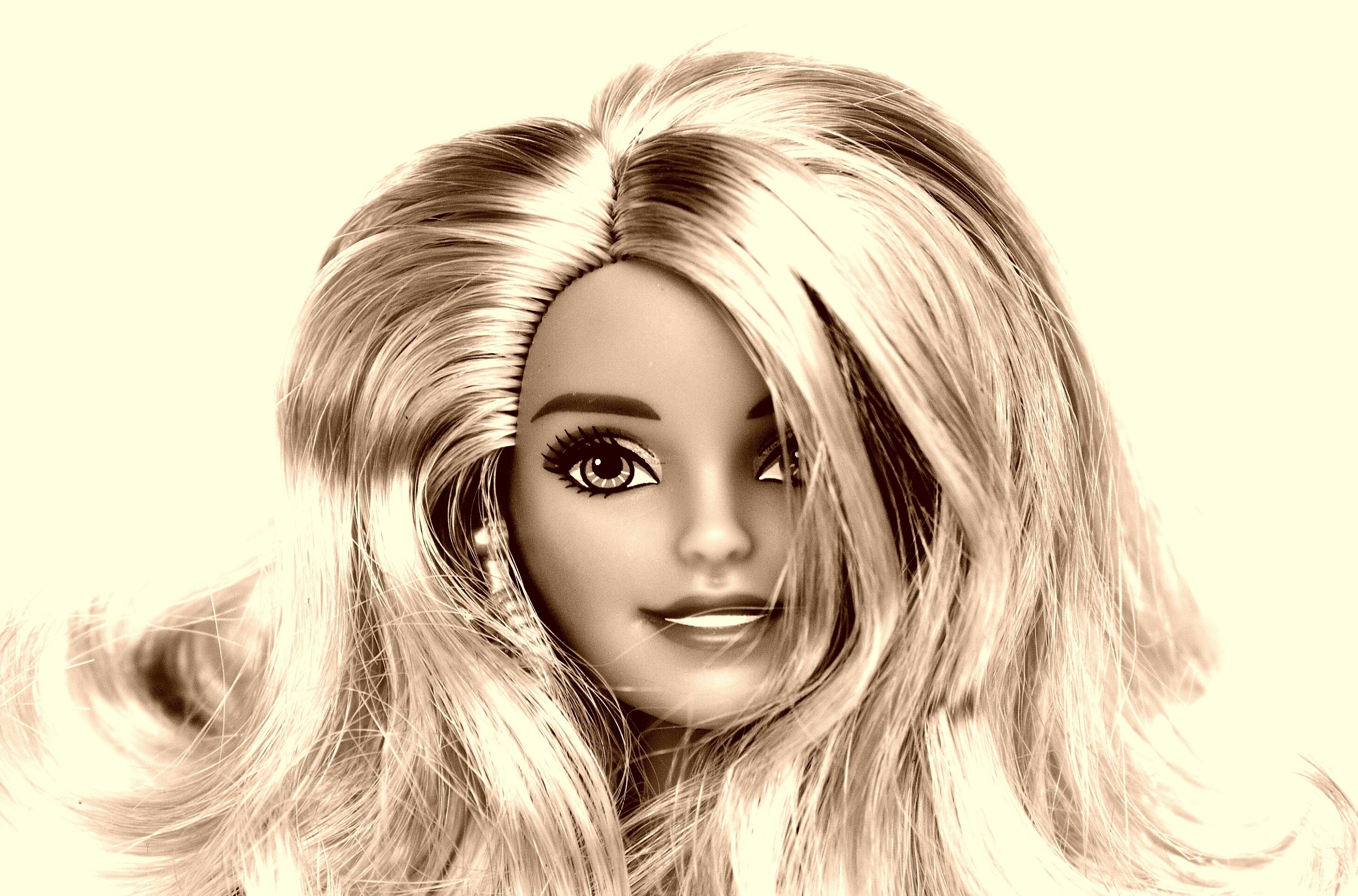 1024x768 wallpaper | white barbie doll | Peakpx