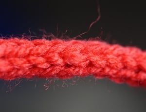 red braided yarn thumbnail
