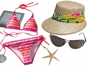 Straw Hat, Summer, Bikini, Sun Hat, Hat, sunglasses, summer thumbnail