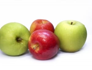 2 red apples and 2 green apples thumbnail