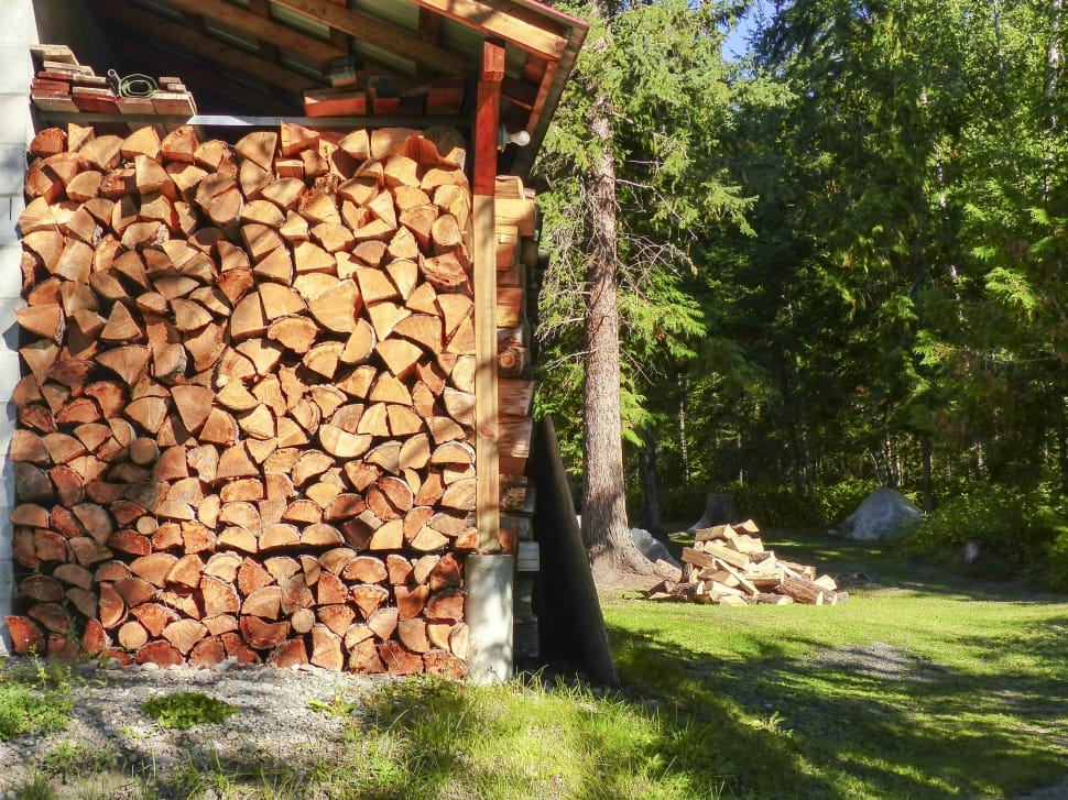 Winter Wood, Cutted, Wood, Stack, timber, log preview