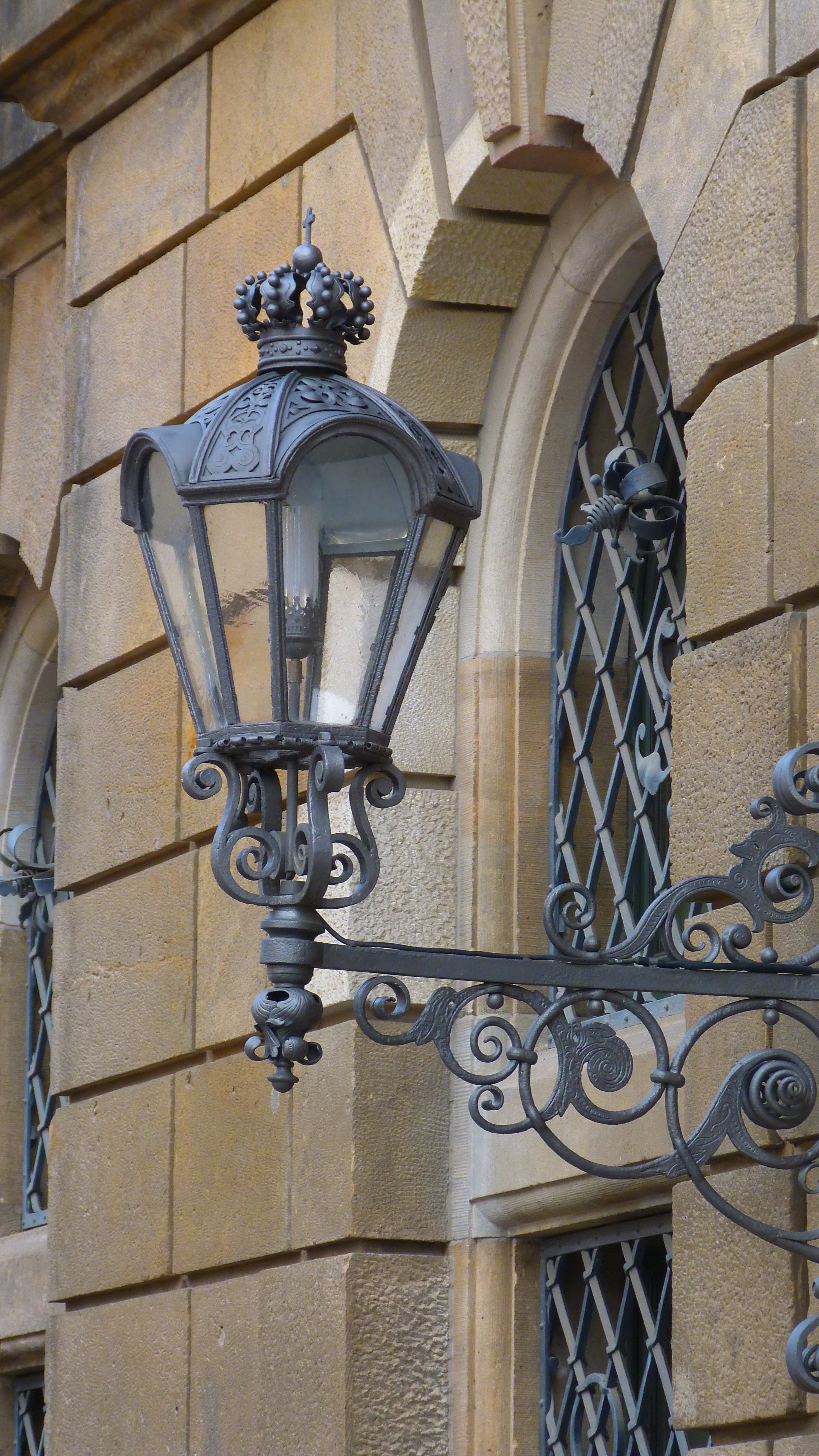 gray metal frame lantern lamp