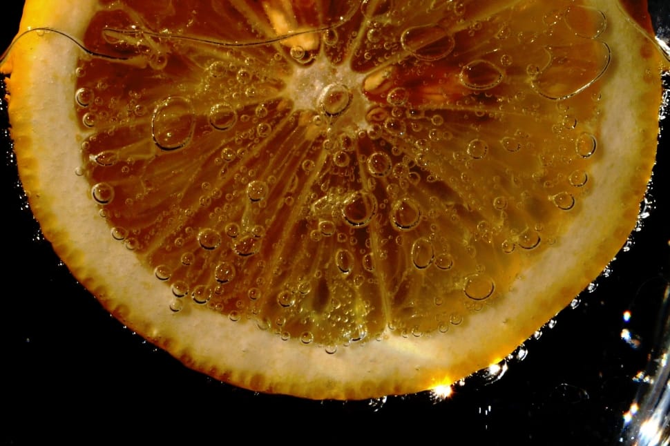close up photo of sliced lemon preview
