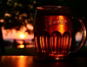 Beer, Sunset, Jar, drink, refreshment thumbnail