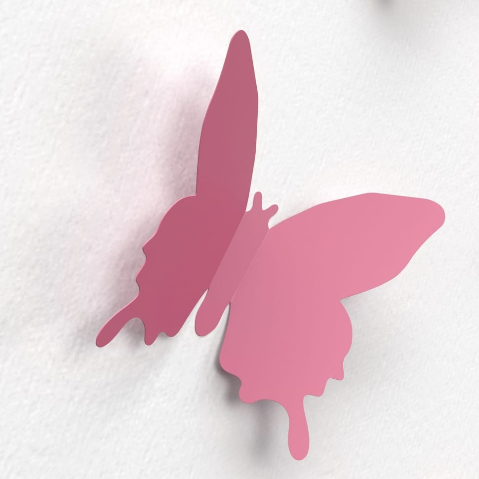 Butterfly, Color, Wall, Decoration, studio shot, no people preview