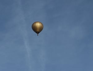gold hot air balloon thumbnail