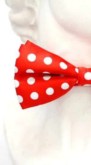 Red, White, Points, Fly, Tie, Loop, polka dot, red thumbnail