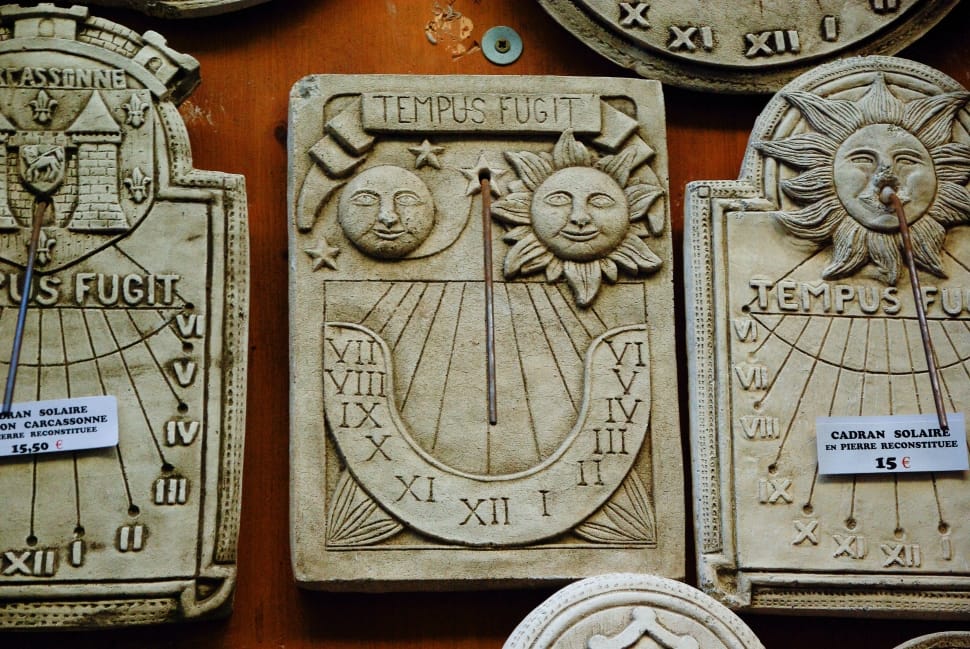 Sundial, Time, Pierre, Crafts, text, old-fashioned preview