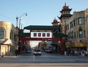 Chinatown, United States, Usa, Illinois, building exterior, architecture thumbnail