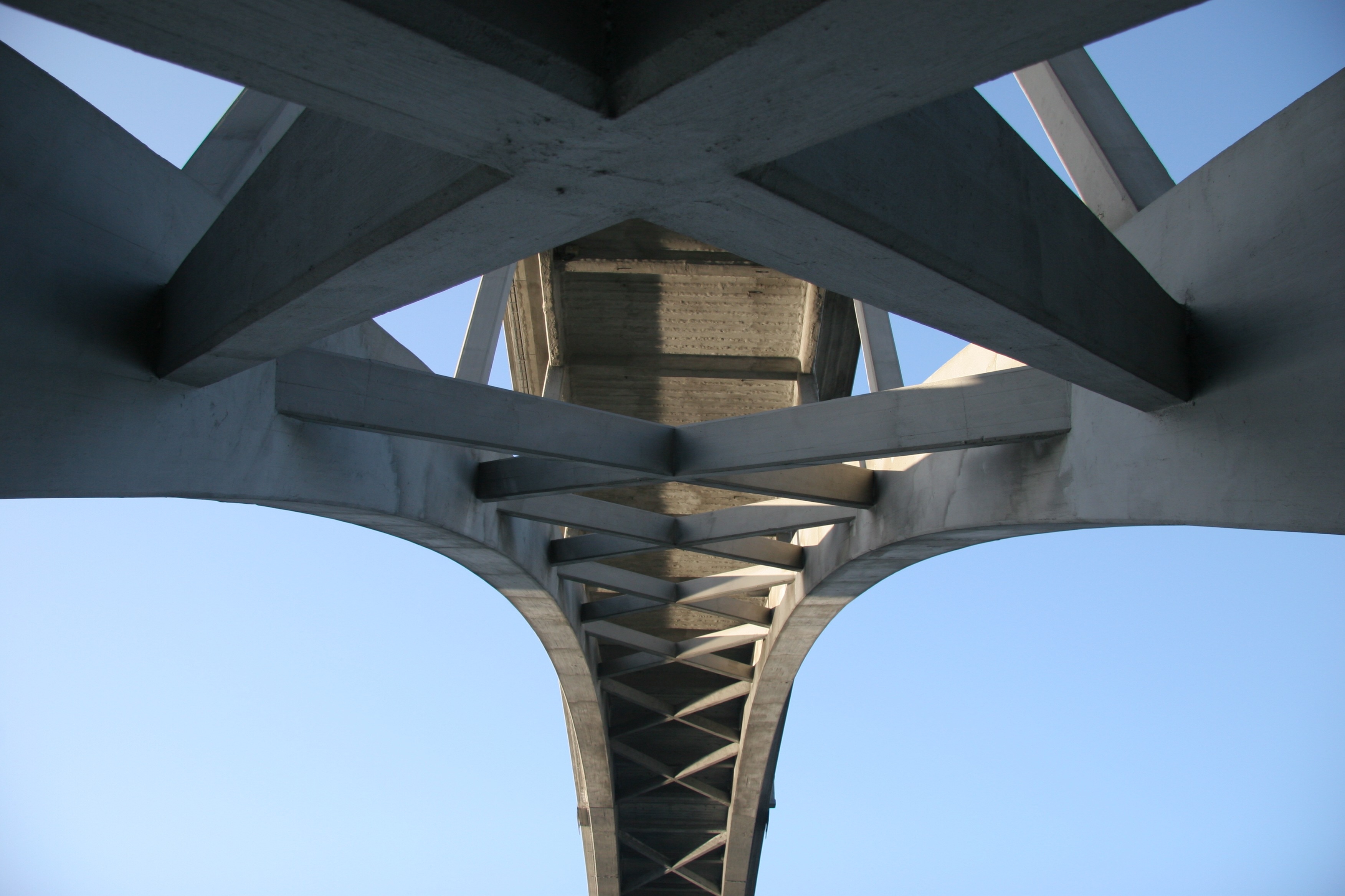 gray concrete arc