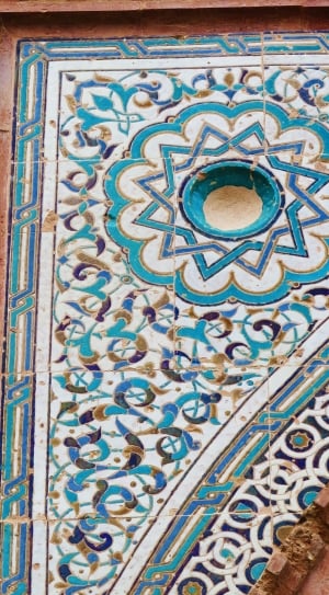 Spain, Pattern, Wall, Alhambra, Arabic, architecture, built structure thumbnail