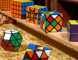 Magic Cube, Puzzle, Patience Games, multi colored, no people thumbnail