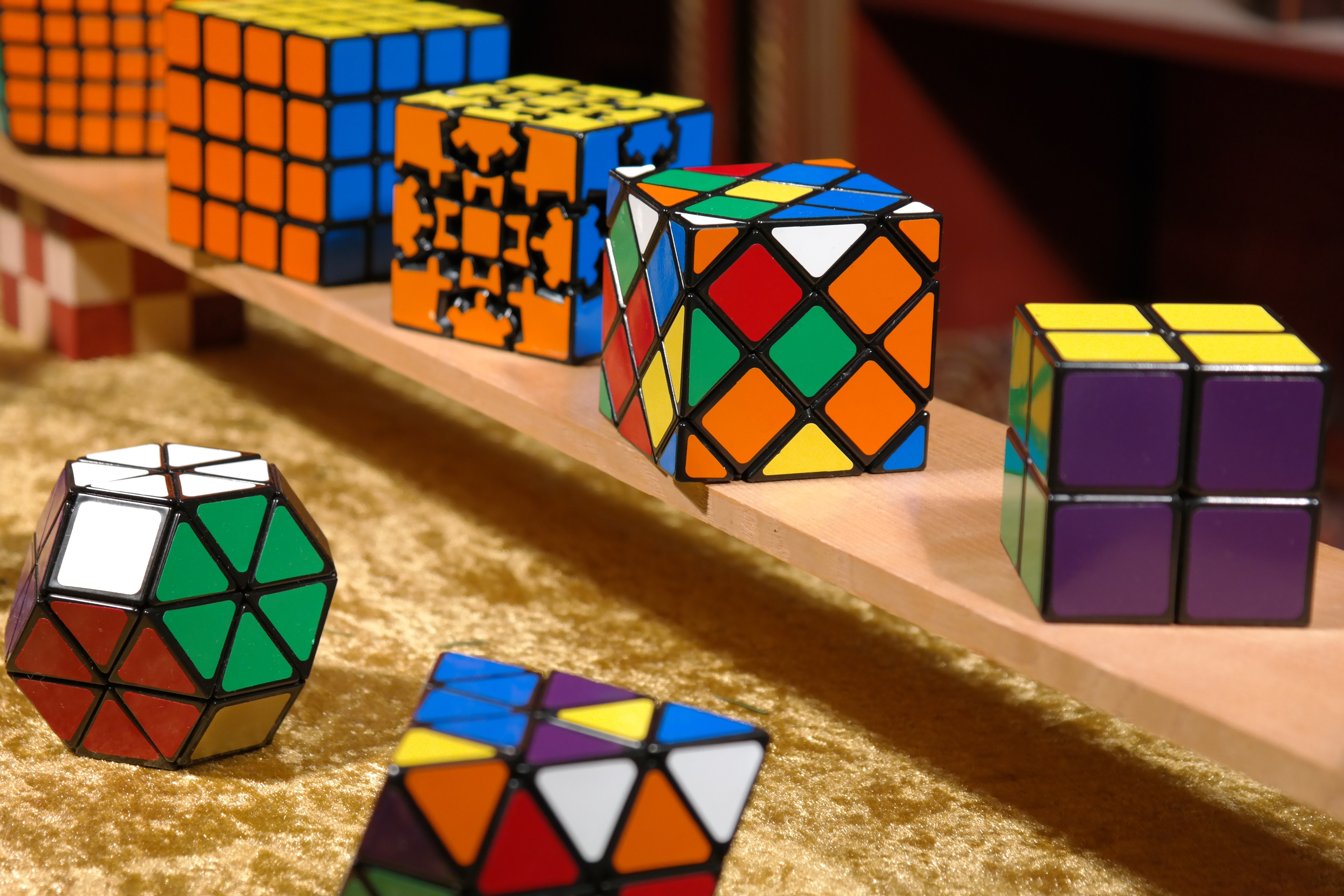 Magic Cube, Puzzle, Patience Games, multi colored, no people