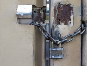 grey steel chain and padlock thumbnail