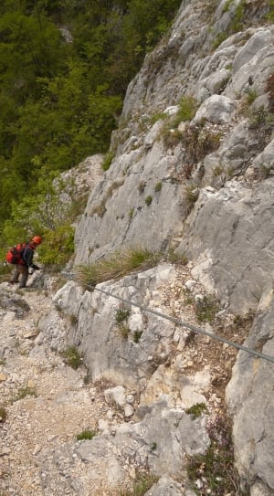 Climbing, Garda, Rock Crash, Rock Edge, rock - object, adventure thumbnail