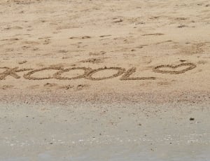 okcool written on sand thumbnail