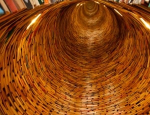 Knowledge, Tunnel, Books, Many, Library, basket, textured thumbnail