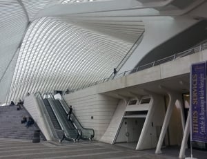 2 grey escalators thumbnail