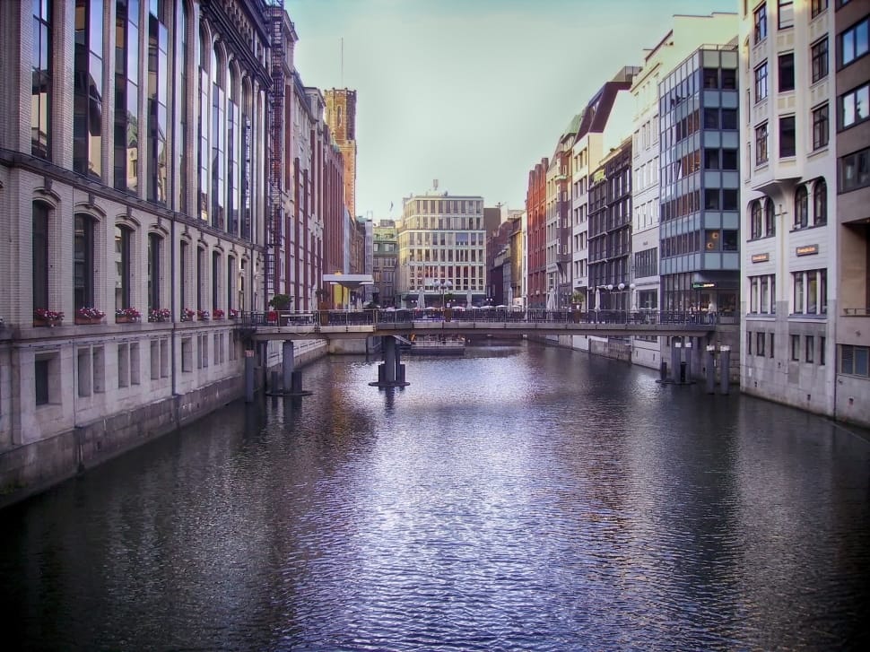 grey concrete bridge and river preview