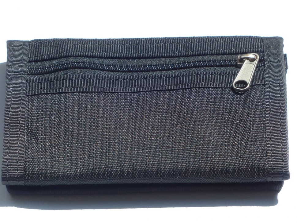 gray rectangular wallet preview