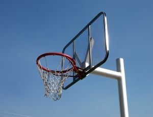 black and red basketball hoop thumbnail
