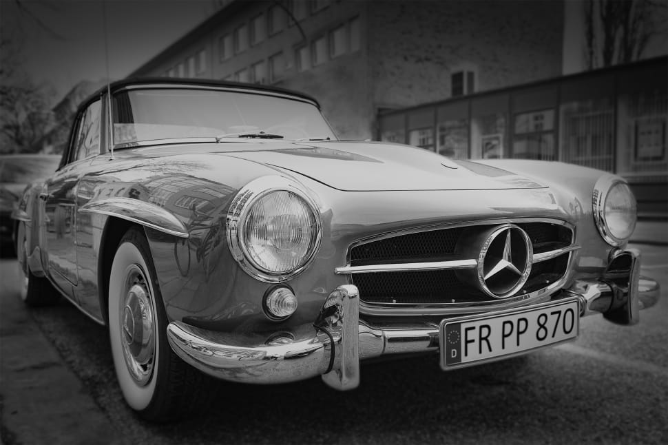 gray mercedes benz sls classic preview