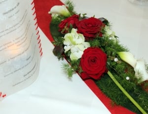 Table Decoration, Roses, celebration, flower thumbnail