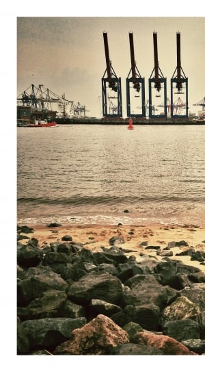 Port, Germany, Hamburg, Boats, Boot, sea, water thumbnail