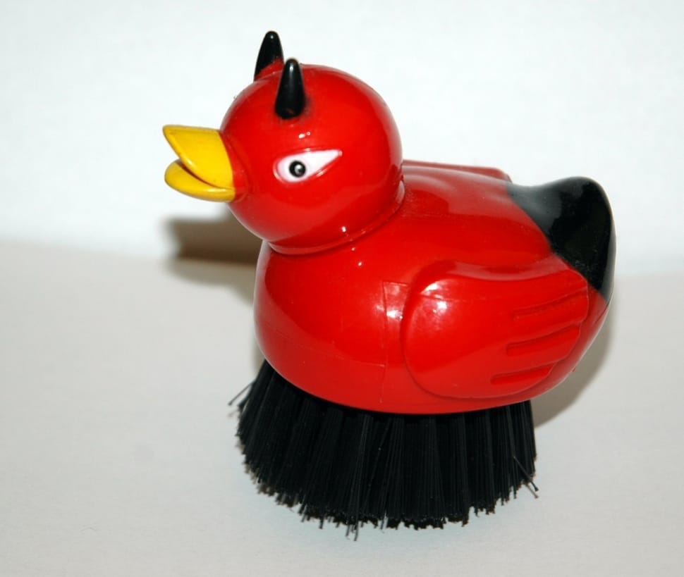 red and black devil duck brush preview