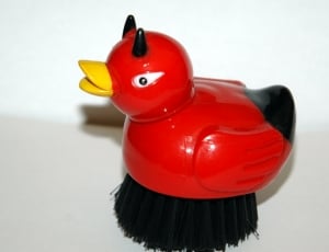 red and black devil duck brush thumbnail