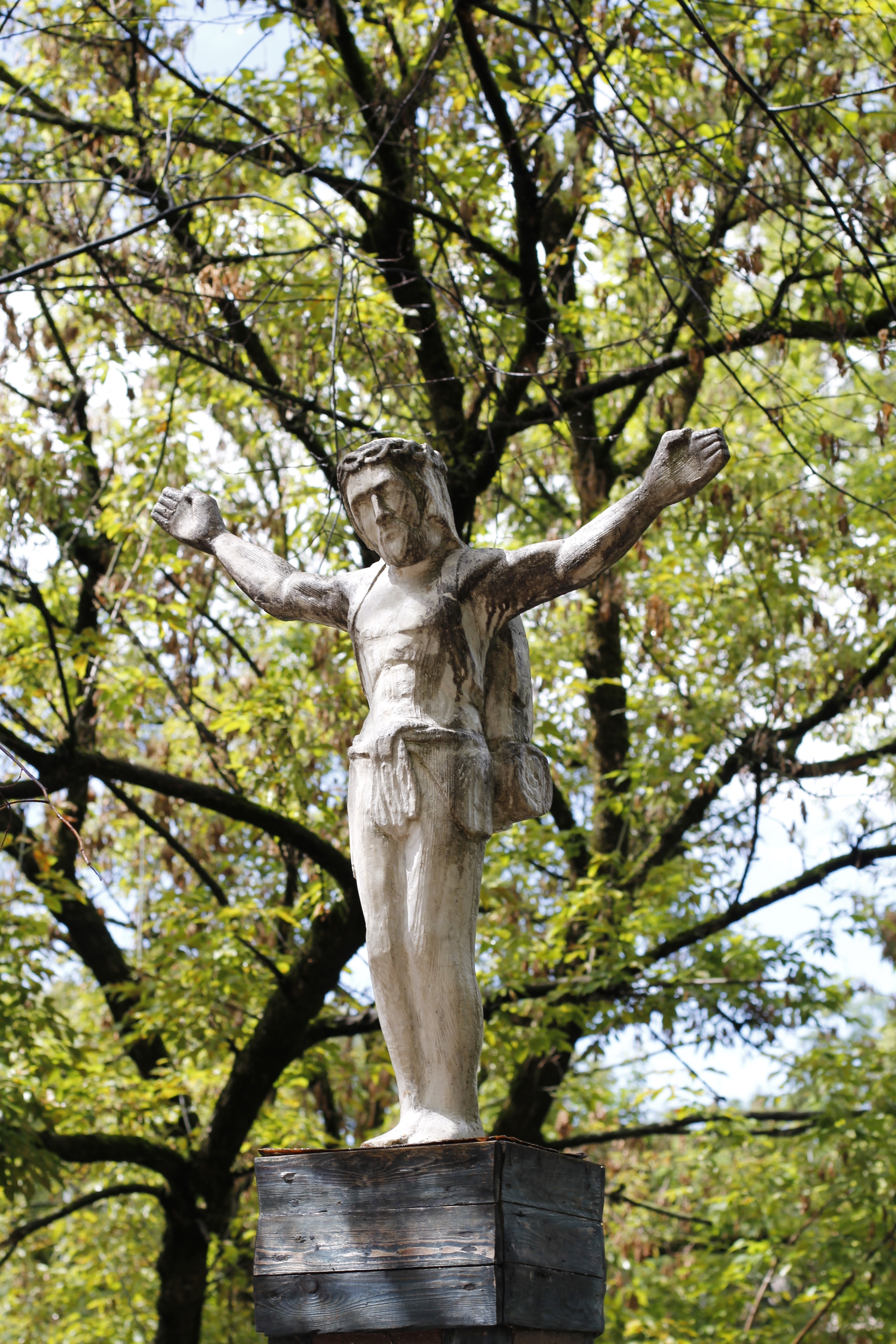 Branches, Art, Jesus, Tree, Sculpture, tree, human arm