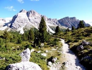 Hiking, Alpine, Mountains, South Tyrol, mountain, mountain range thumbnail