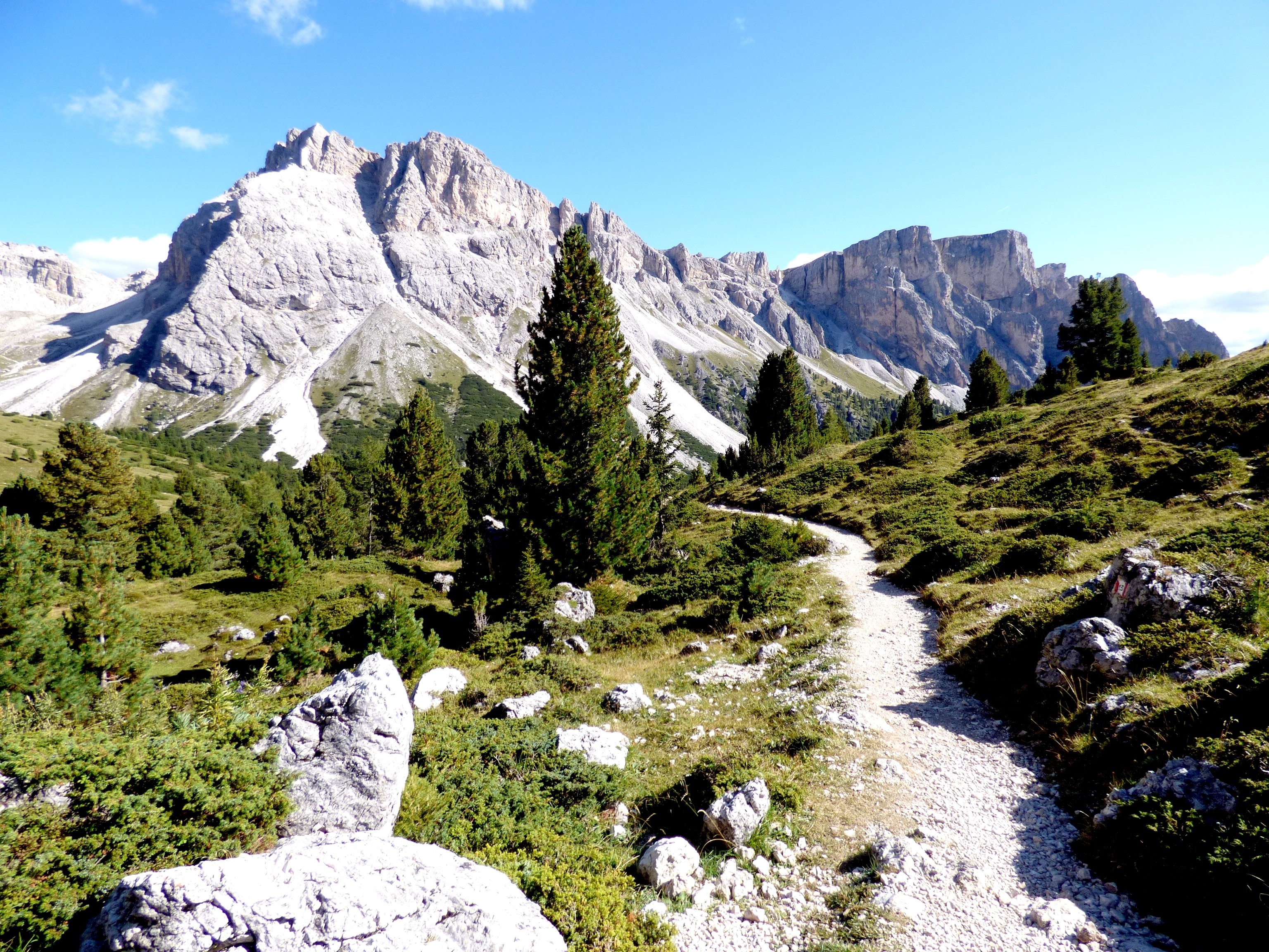Hiking, Alpine, Mountains, South Tyrol, mountain, mountain range