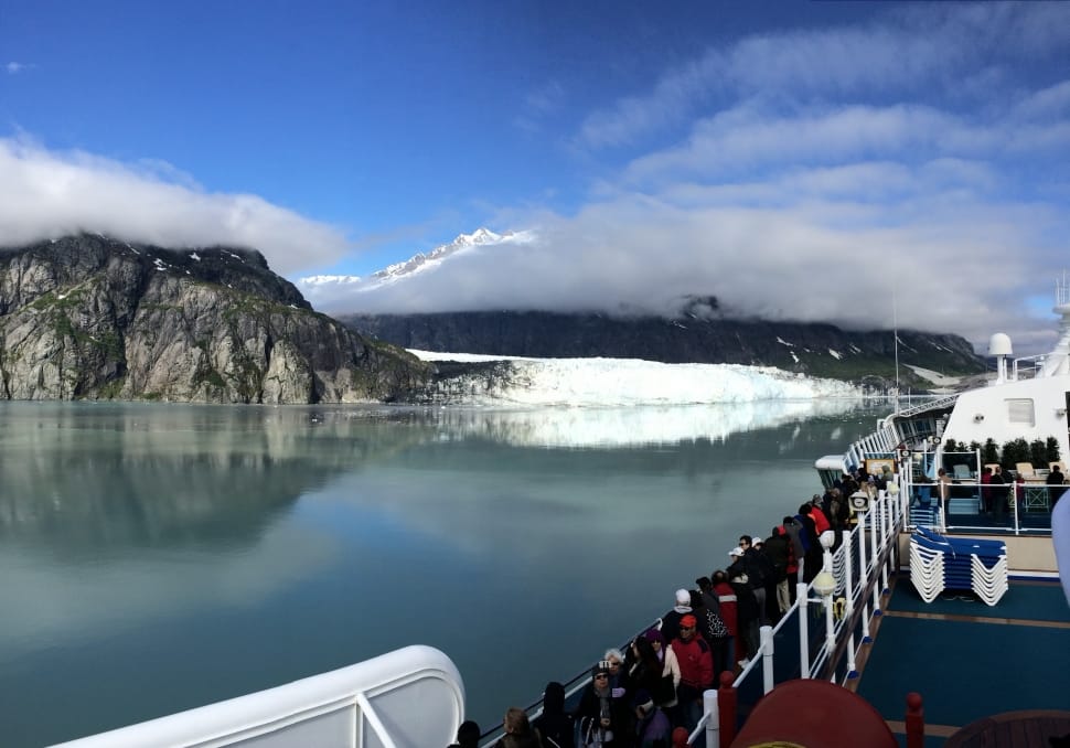 Travel, Cruise, Alaska, Nature, Glacier, nautical vessel, cloud - sky preview