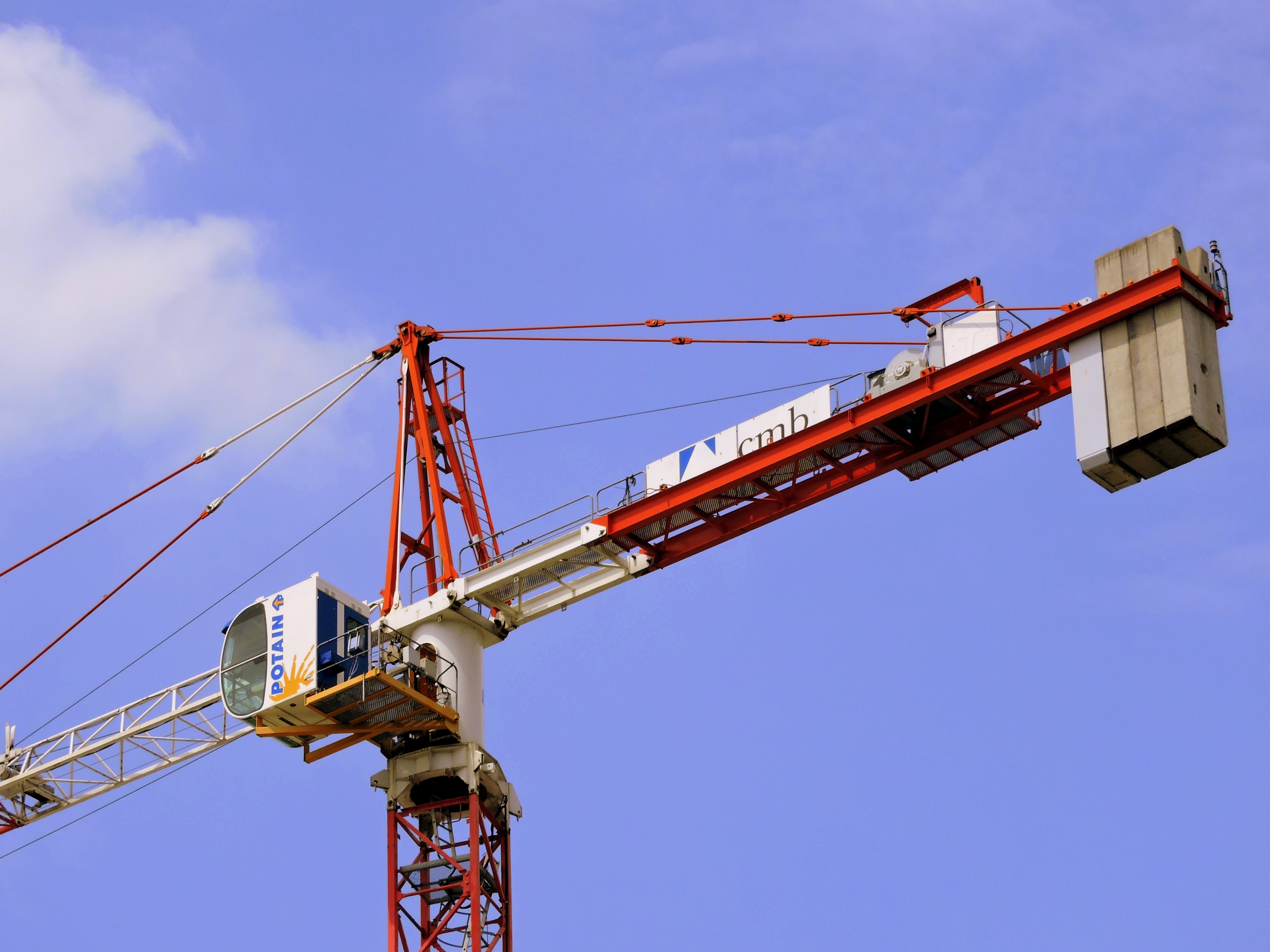 Building, Work, Crane, Construction, crane - construction machinery, industry