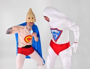 white blue and red morph adult suits thumbnail
