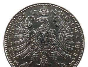 close up photo of od Deutsches Reich coin thumbnail
