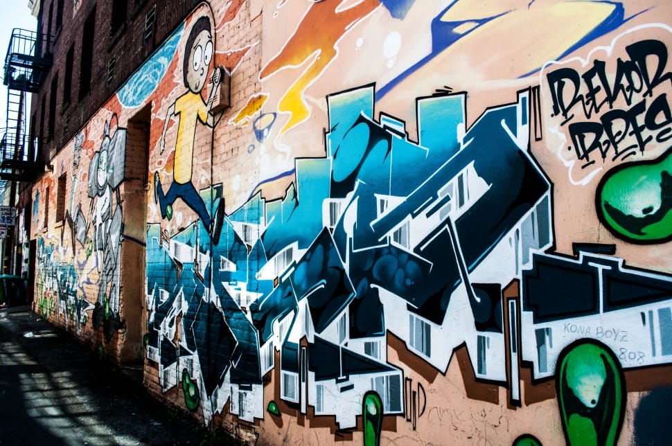 graffiti artwork in streets preview