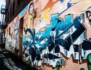 graffiti artwork in streets thumbnail