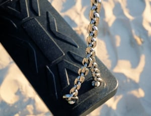 black and steel chain swing thumbnail