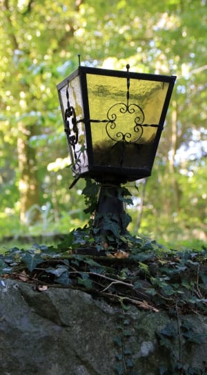 black metal outdoor lantern thumbnail