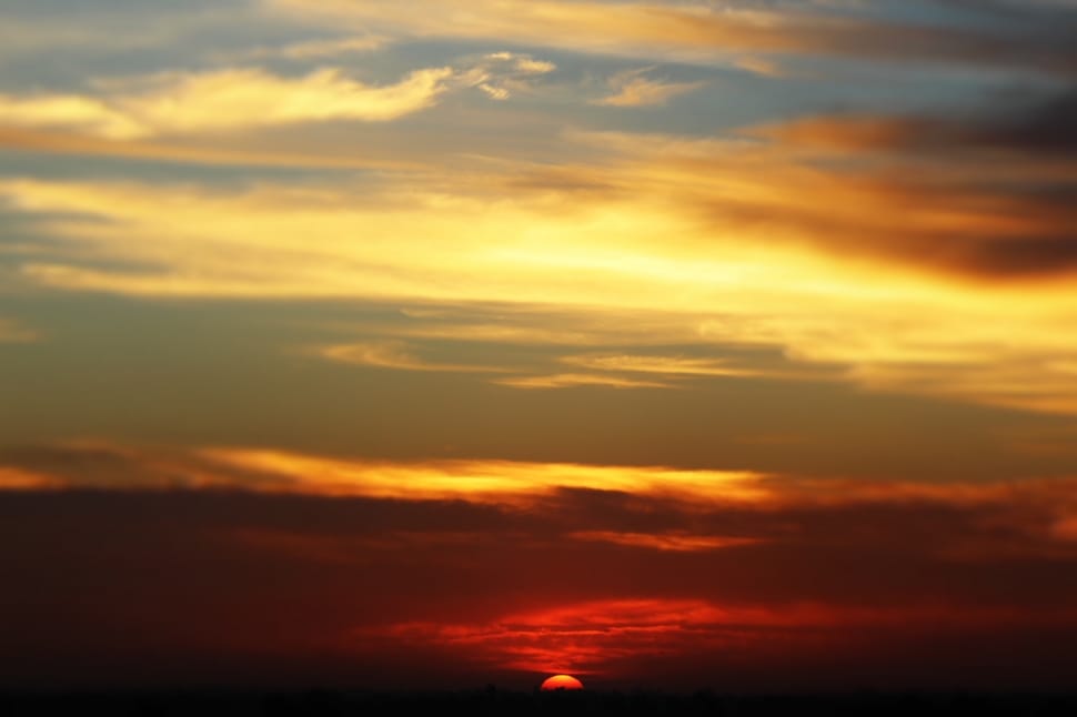 orange sky sunset preview