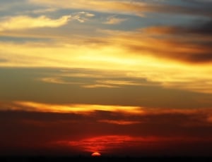 orange sky sunset thumbnail