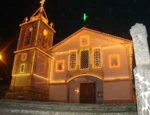 Church, Building, Architecture, night, architecture thumbnail