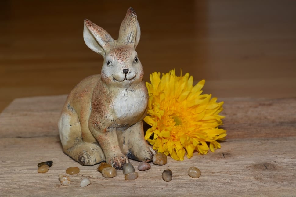 Flower, Hare, Dekohase, Easter Bunny, easter, easter egg preview