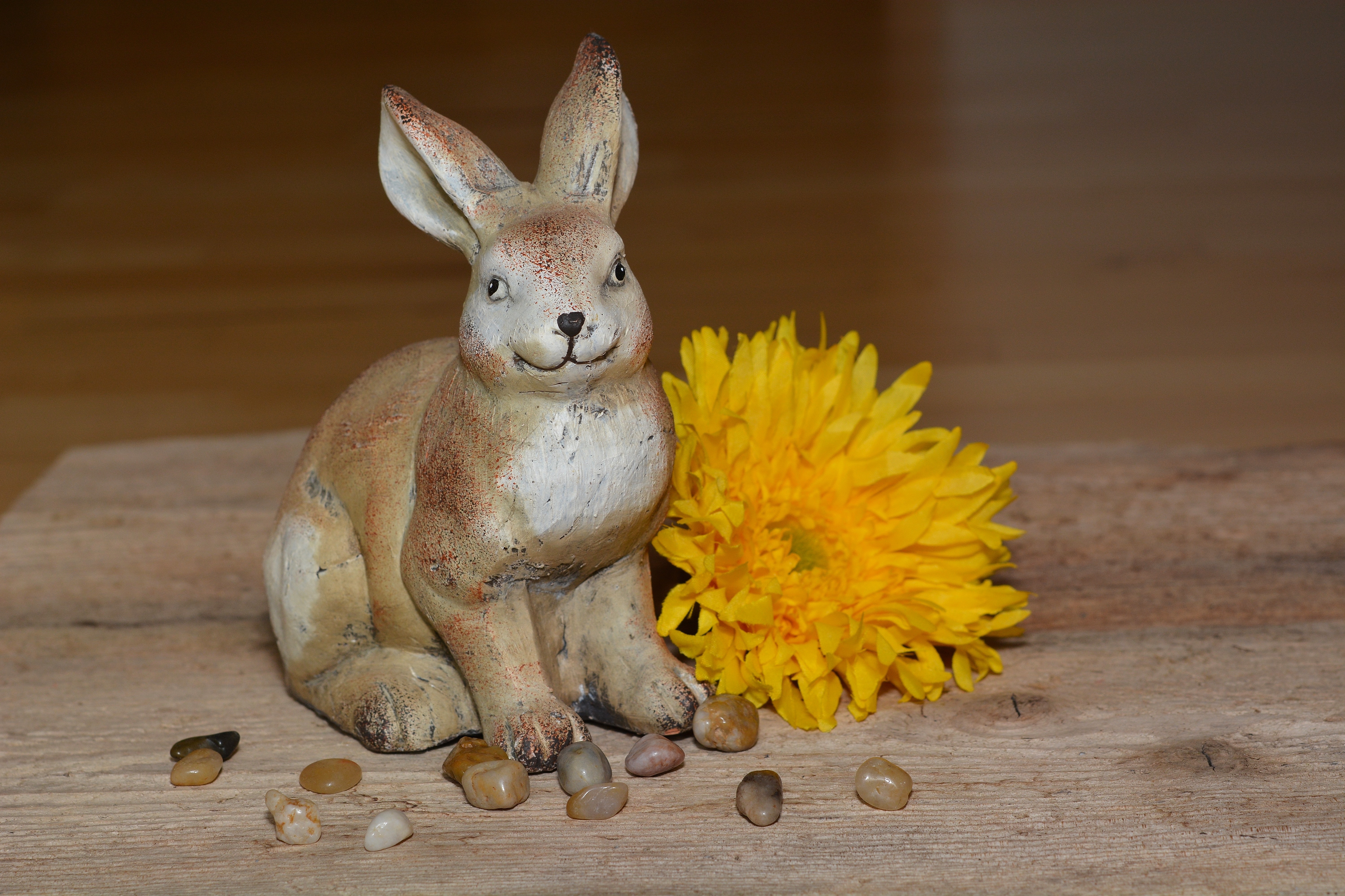Flower, Hare, Dekohase, Easter Bunny, easter, easter egg