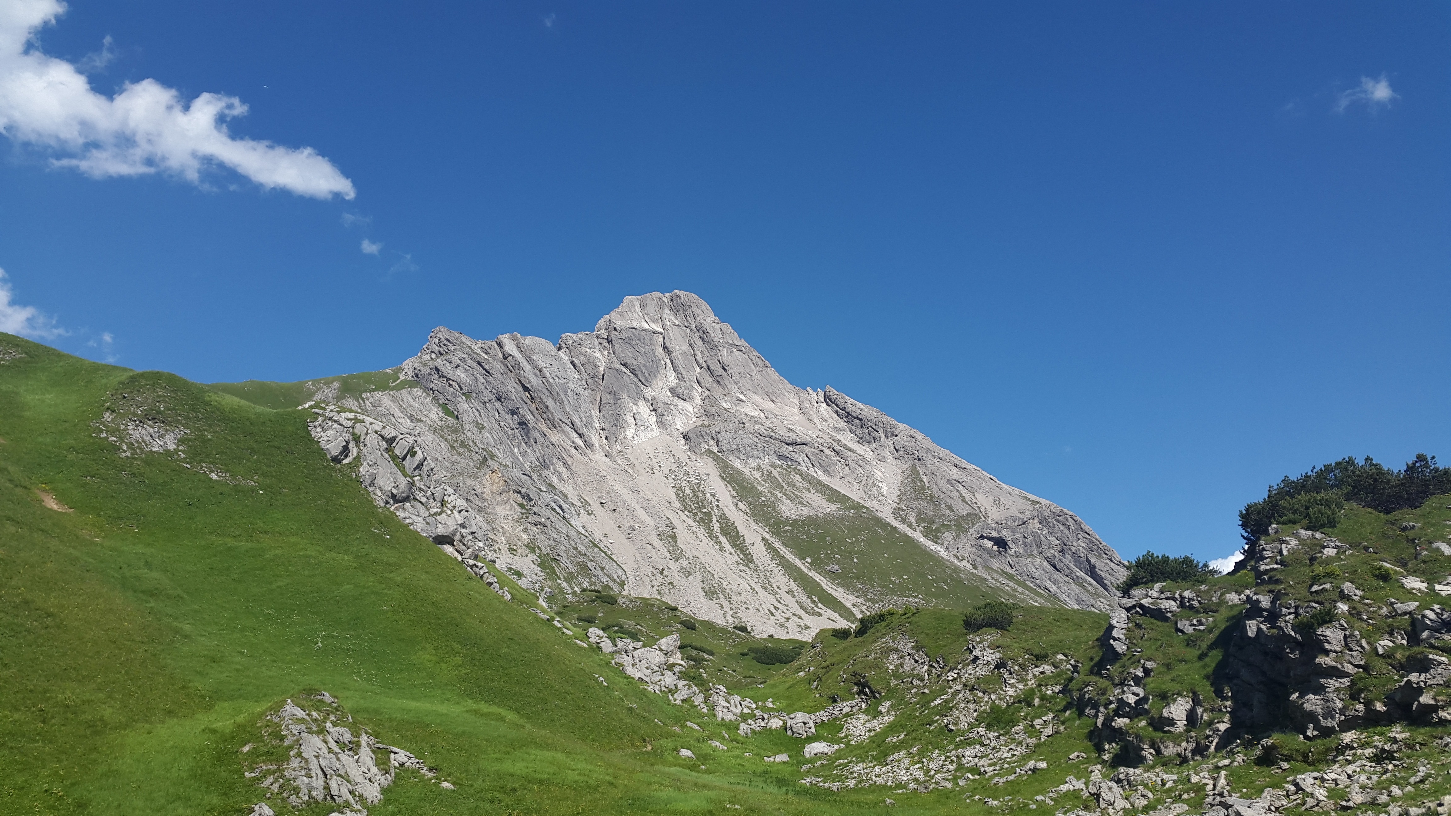 gray mountains