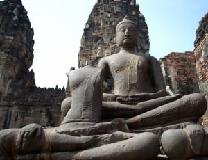 black buddha statue thumbnail