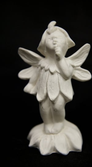 baby fairy ceramic figurie thumbnail